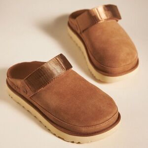 NWT UGG Australia Goldenstar Clogs Boots Chestnut Honey